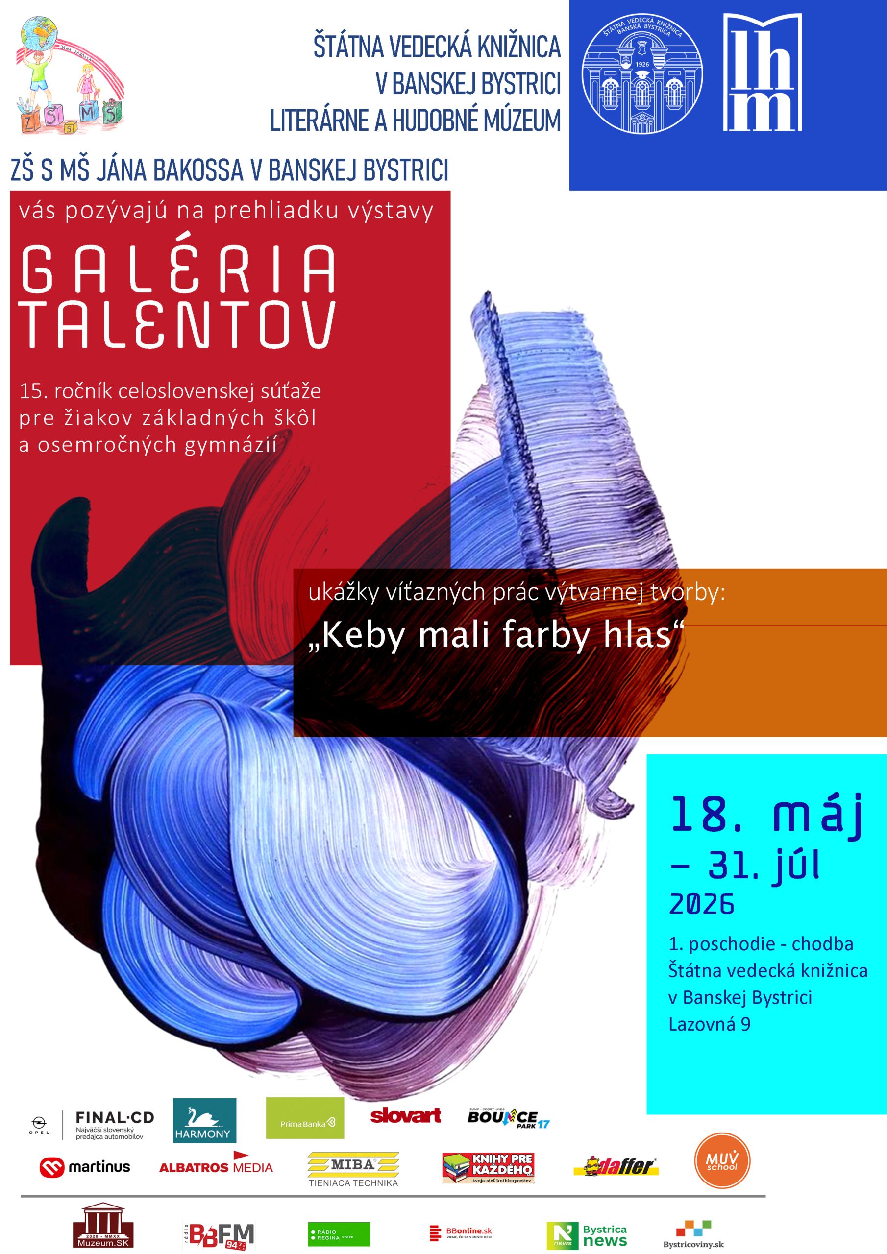 GALÉRIA TALENTOV – VÝSTAVA