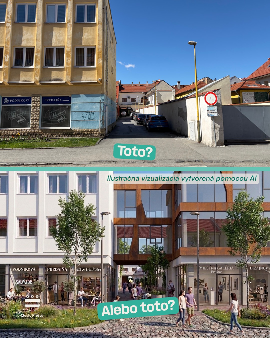 Prešov spúšťa proces obnovy Slovenskej ulice