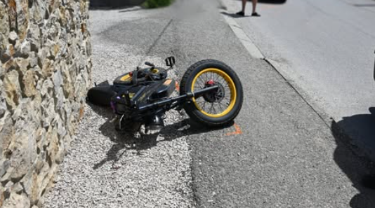 Cyklista skončil v nemocnici